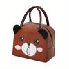 Kawaii Portable Fridge Thermal Bag Women Thermal Insulated Lunch Box Tote Food Small Cooler Bag Pouch