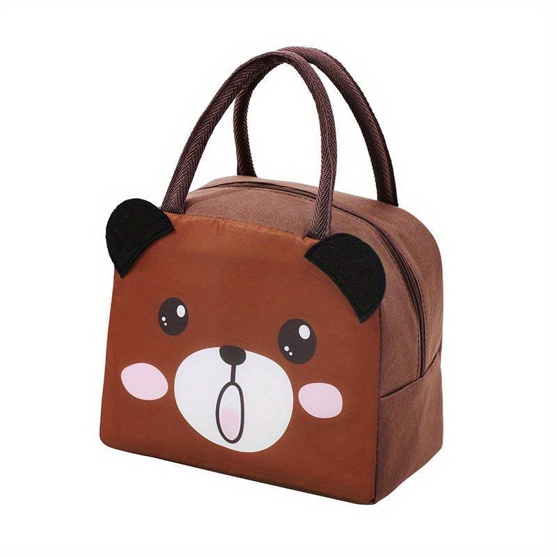 Kawaii Portable Fridge Thermal Bag Women Thermal Insulated Lunch Box Tote Food Small Cooler Bag Pouch