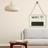 1/5 Stück Vintage Holz WLAN-Passwort Schild Wandmontiert Heimdeko Kein Strom benötigt Innen-/Außenbereich Minimalistisch und Langlebig