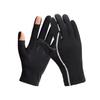 Men’s Ice Silk UV Protection Gloves, Quick-Dry Breathable Summer Gloves, Anti-Slip Gloves for Fishing Cycling Outdoor Sports