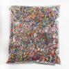 7mm Silver-Filled Glass Rice Tube Beads for DIY Jewelry, Necklace & Clothing Accessories