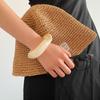 Simple geometric square round resin bracelet exaggerated temperament bracelet niche fashion high sense jewelry women