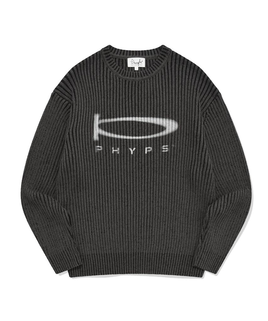 PHYSICAL DEPARTMENT P-Active Two-Tone Rib Knit Black