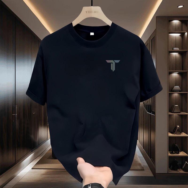 2025 Summer Trendy Short Sleeve T-shirt - Unisex Loose Fit Casual Sports Top