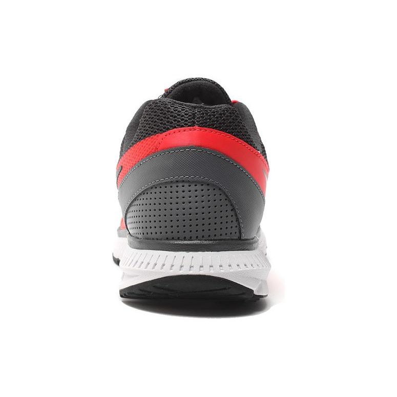 Nike Zoom Winflo 2 Comfortable Ventilated Shock Absorbing Non-Slip Durable Low-Top Casual Running Shoes Men Sneaker Red Gray 724939-018