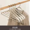 5/10pcs Heavy-Duty Metal Clothes Hangers with Wide Shoulder Design No-Residue Anti-Slip Brushed Finish Clothes Hangers Organizer