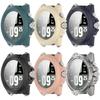 For TicWatch Atlas Watch Case PC Frame Cover with Tempered Glass Screen Film