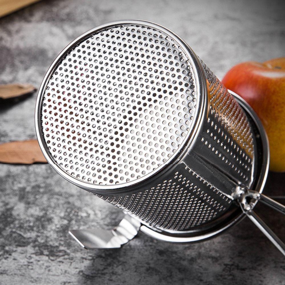 with Hook&Handle Deep Frying Basket Silver Hotpot Strainer Mesh Hangable Colander Kitchen