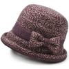 Autumn & Winter Warm Fisherman Hat: Korean Fashion Cotton Print for Elderly Women