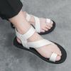 Fashion New Summer Men's Sandals Fashion designer style breathable style  Black and white minimalism shoes 38-45 Plus Size Hot selling
