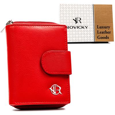 Women's Leather Wallet R-DLL2-NCD-2718 Red