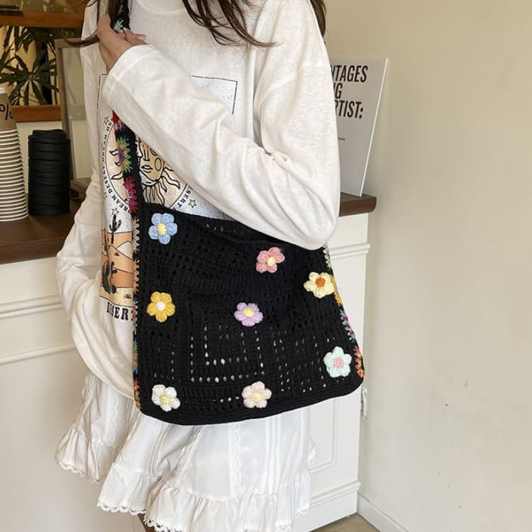 Böhmische gewebte Tasche Einzel Schulter Diagonal Rucksack