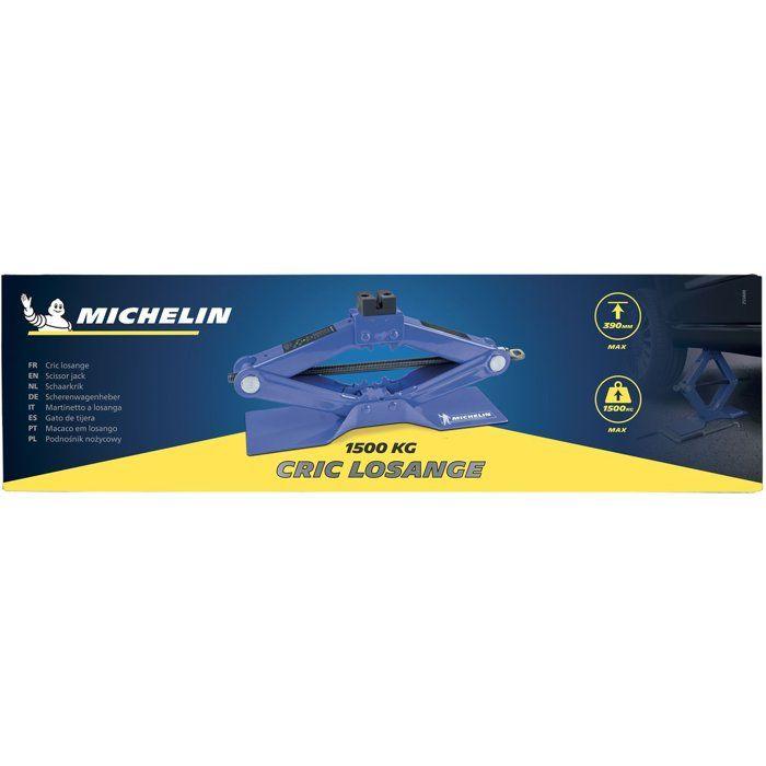 Cric losange 1,5T - MICHELIN - Hauteur de levage de 115 mm à 390 mm