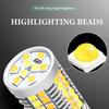 2PCS 1156 BAU15S 7440 3156 PY21W LED turn signal Dual color T20 BA15S P21W Signal light DRL Driving lights