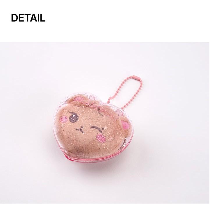 Blackpink PLUSZOWA POSTAĆ BRELOCZEK DO KLUCZY Z TWARZĄ + ETUI