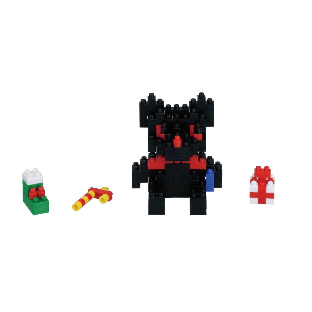 Nanoblock Weihnachtskarte Weihnachtsgeschenk Schwarzbär NBGC_005