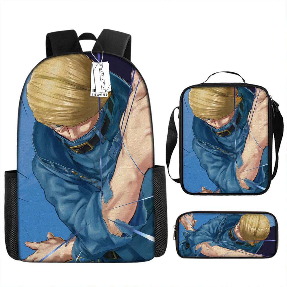 

Backpack European and American retro schoolbag My Hero Academia backpack The same bag for primary school students Pencil case