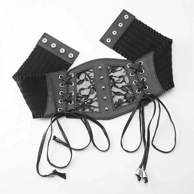 Vintage Dornschließe Elastische Spitze Damen Korsett Gürtel Minimalismus Hohe Qualität Goth Punk Kleid Korsett Gürtel Für Damen Accessoire