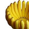 3D Printed Banana Shape Fruit Bowl Funny Decorative Fruit Plate Desktop Key Bowl for Home Kitchen Dining Room