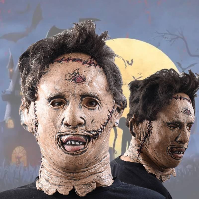 Scary Chainsaw Killer Realistic Latex Horror Perfect For Halloween Events