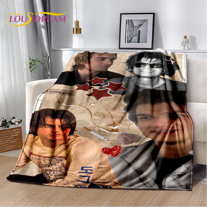 Joe Keery Steve Harrington Soft Plush Blanket,Flannel Blanket Throw Blanket for Living Room Bedroom Bed Sofa Picnic Cover Kids