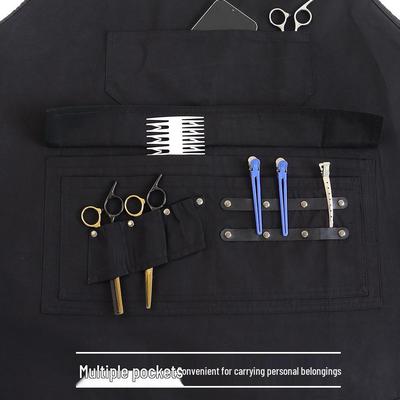 Waterproof Stain-Resistant Barber Apron with Custom Logo for Hair Salon Work