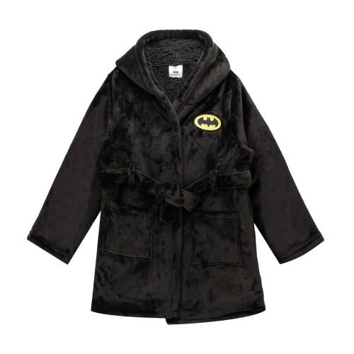 Batman Childrens/Kids Logo Sherpa Fleece Dressing Gown