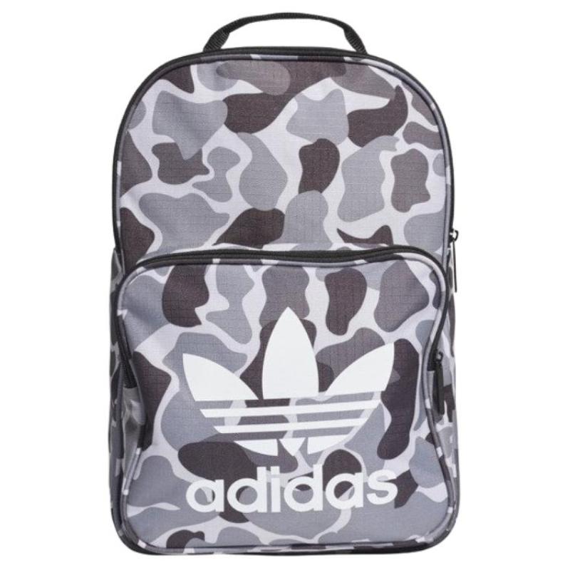 Adidas Originals Pattern Backpack Unisex Gray Black Adidas DH1014