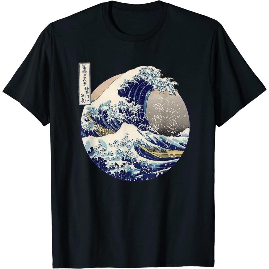 

DVGRR Kanagawa Japanese The Great Wave T-Shirt XXXXXL різнокольоровий