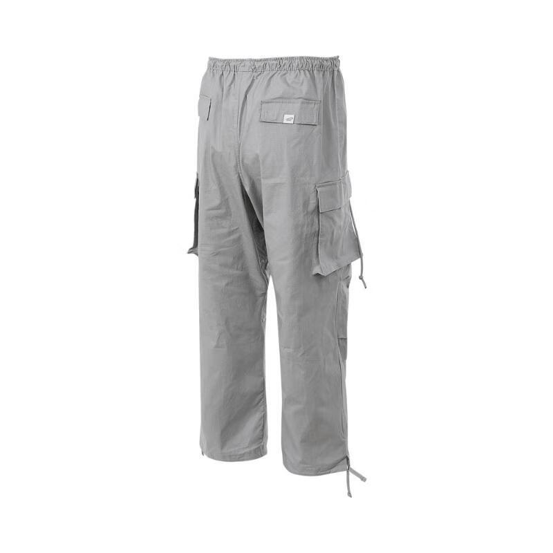 Nike Sportswear Womens NSW Dance Cargo Pant Solid Color Mid Waist Loose Fit Drawstring Utility Multi Pocket Casual Pants Women pants Gray FV7521077