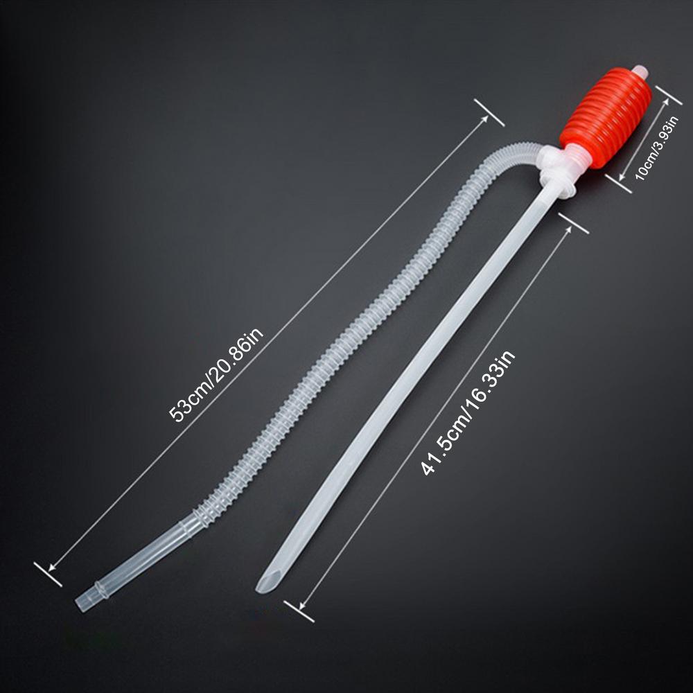 Manual Siphon hand pump Siphon Portable Liquid Transfer Siphon Pump Automotive Oil Siphon Fuel for Petrol Motorcycle