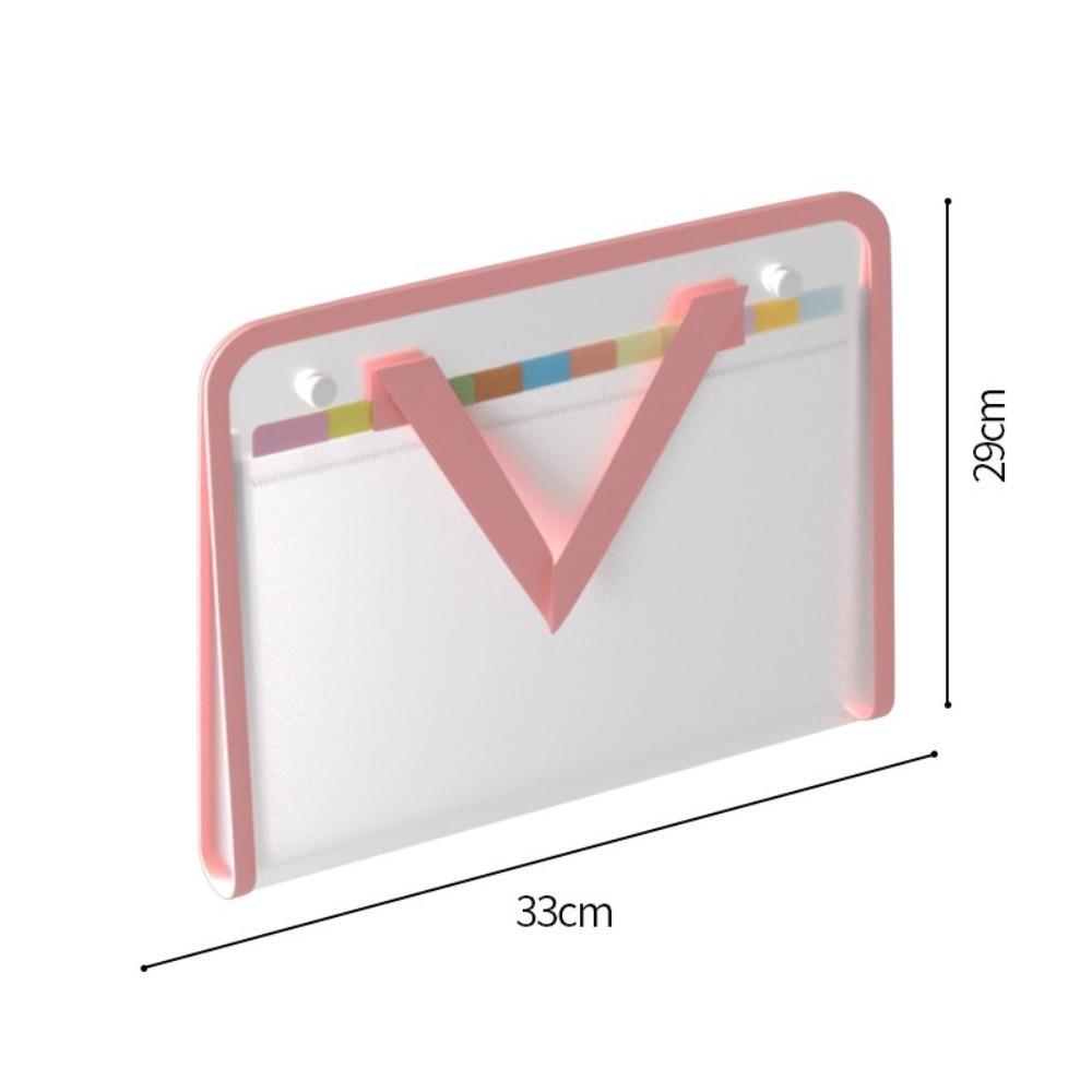 Waterproof File Bags 13-Layers Document Pouch Portable File Pocket  School Supplies