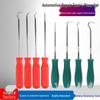 4-Piece Auto Repair Tool Set: Tire Patching, Oil Seal Hook, Screwdriver.