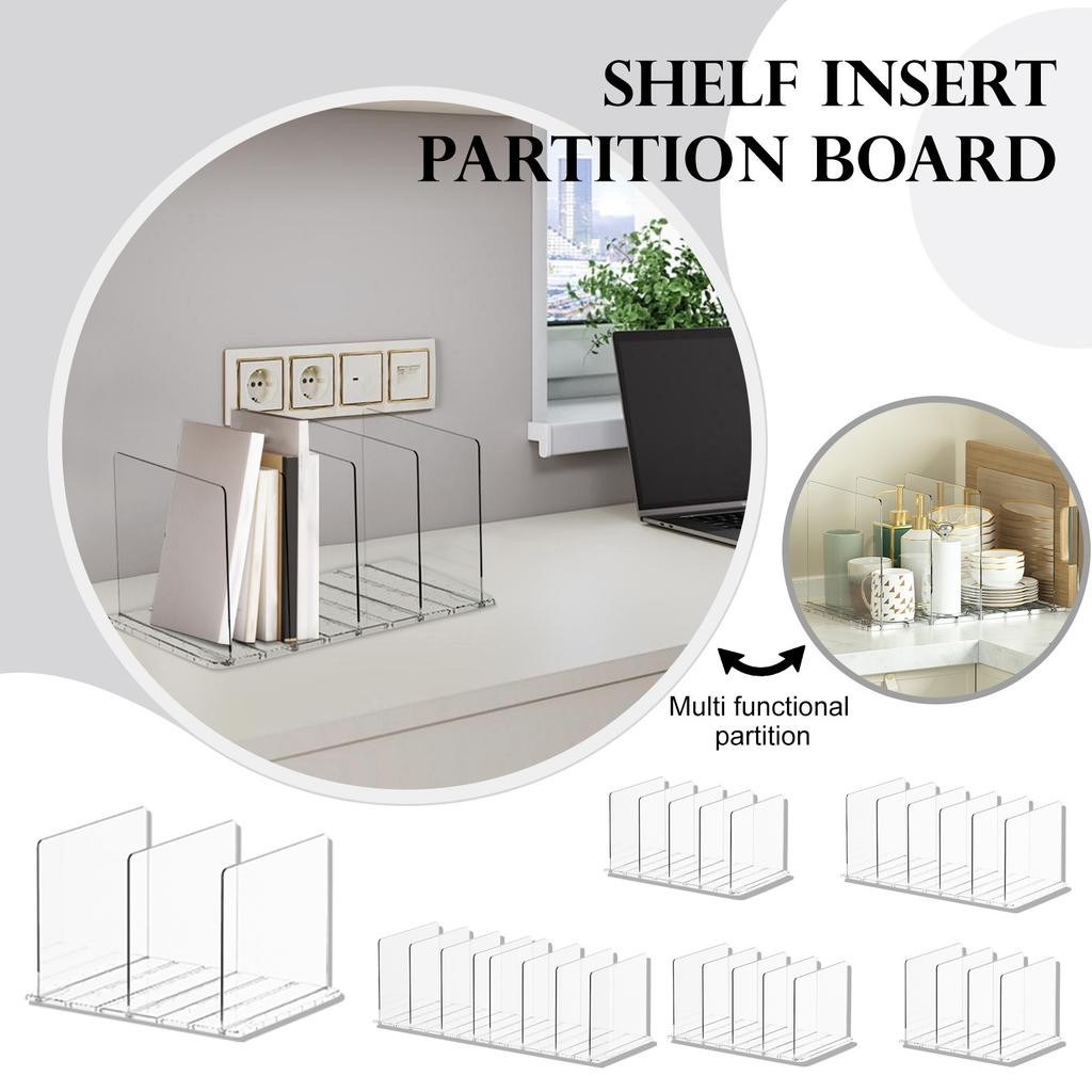 Bag & Purse Organizer For Closet: Adjustable Clear Handbag Storage Shelf - Plastic Clutch Dividers For Closet Organizers And Storage - Keep Carteras