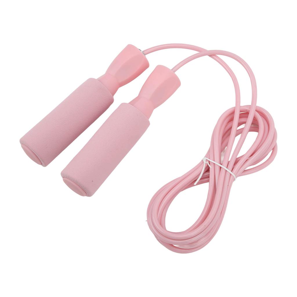 Steel Wire Jumping Rope Ajustable Skipping Rope with Double Bearings for Men Women and Children