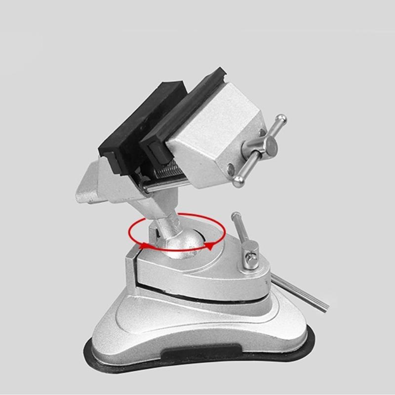 Adjustable DIY Table Vise Bench Clamp Suction Cup Base Carving Fixture Crafts