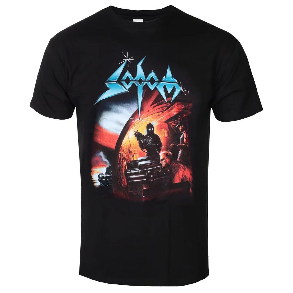 2026 Summer Hot Sale New Sodom Graphic Cotton T-shirt Men Women Harajuku T-shirts Vintage Loose Casual T-shirt