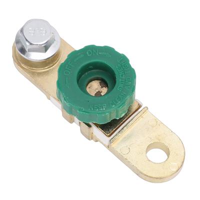 Side Post Battery Disconnect , 125 Amp Button Type, Battery Shutoff for Marine Boats