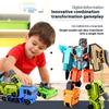 Children's Educational Digital Toys Deformed Robot Boy 0-9 Digital Assembly Robot Building Blocks