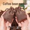 Long-Lasting Coffee Bean Scent Pouch for Car, Home, and Wardrobe