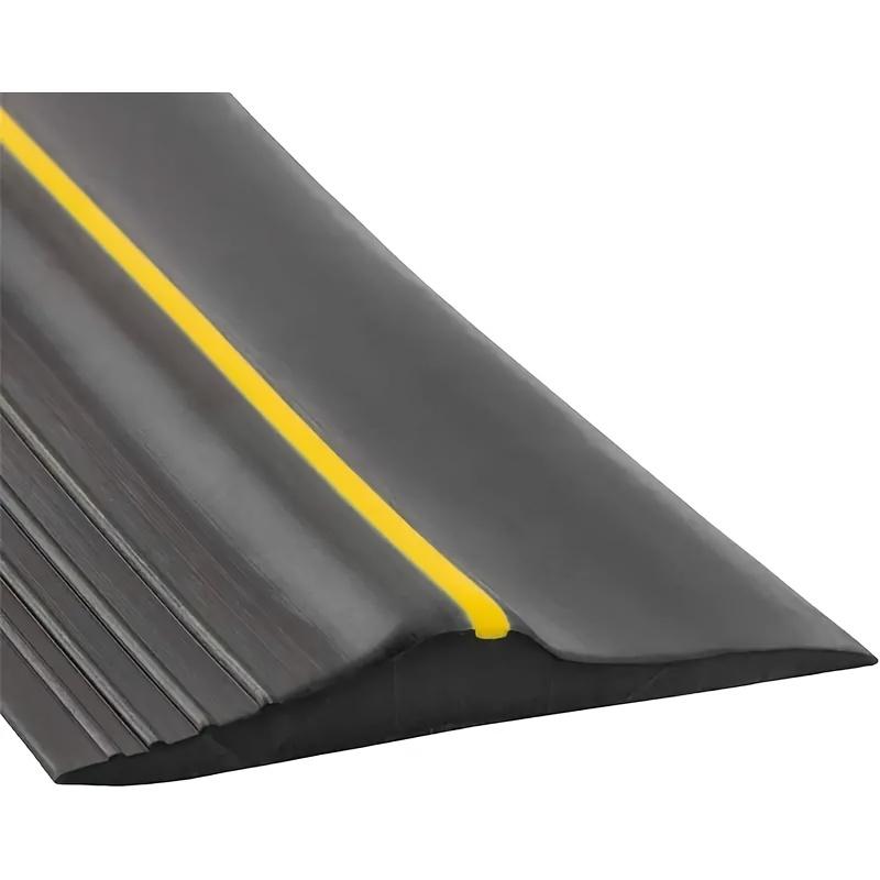 Tira de Sellado Universal para Umbral de Puerta de Garaje de 1/2/3/3.6M Tira de Sellado Inferior para Puerta de Garaje Resistente a la Intemperie DIY (No autoadhesivo)