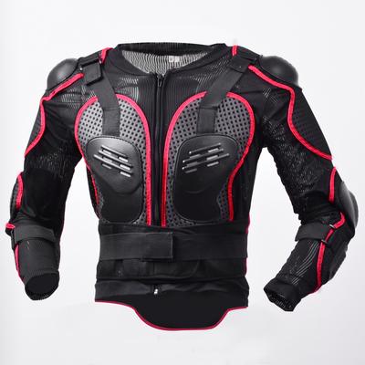 Armadura de motocicleta de campo traviesa, armadura de locomotora para montar, armadura protectora para pecho, codo, prevención de codo, uniforme de paseo