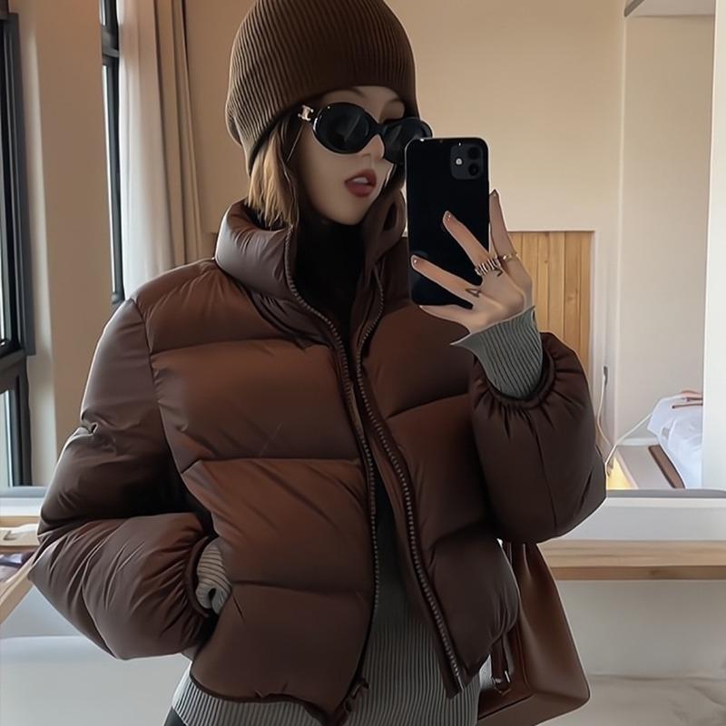 New Winter Down Cotton-padded Clothes Women's Short Thickened Small Cotton-padded Jackets Bread Clothes Cotton-padded Jackets