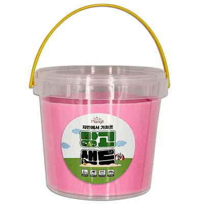 Kids Mango Mango Sand Sand Play 1kg, Pink, Korean Popular Toys