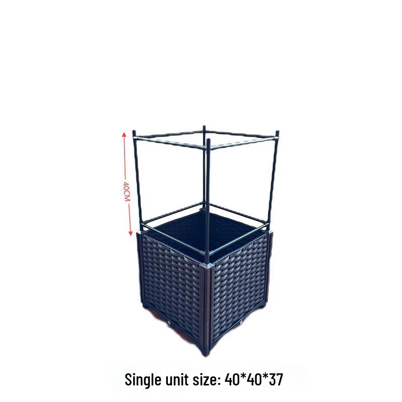 Garden Trellis Planter with Wheels