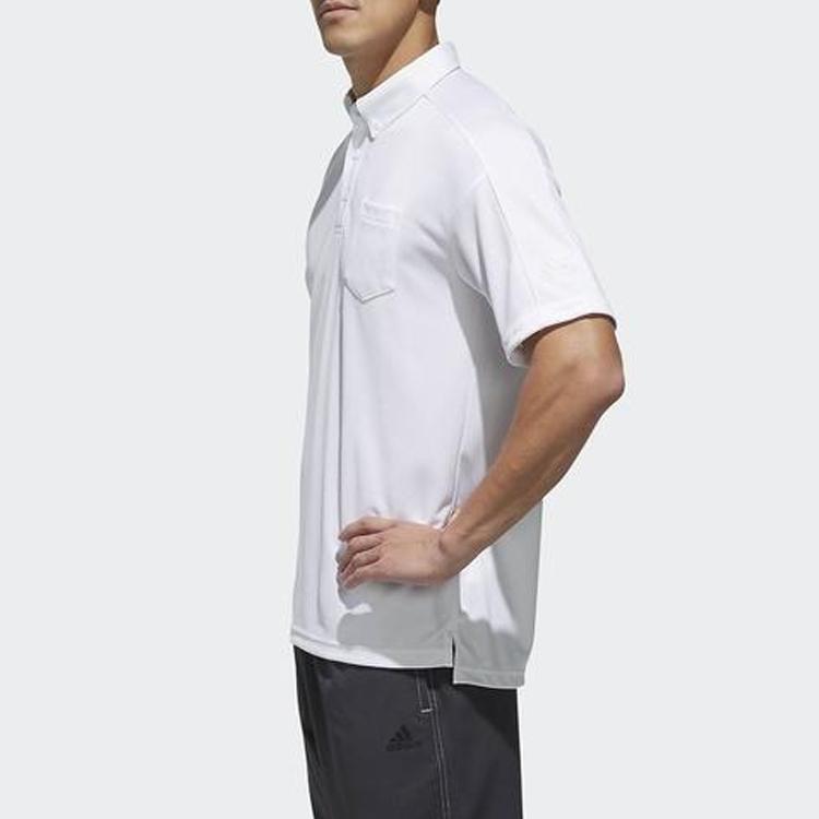 Adidas S2S Pocket Short Sleeve Polo Shirt Men Tops White DV0987