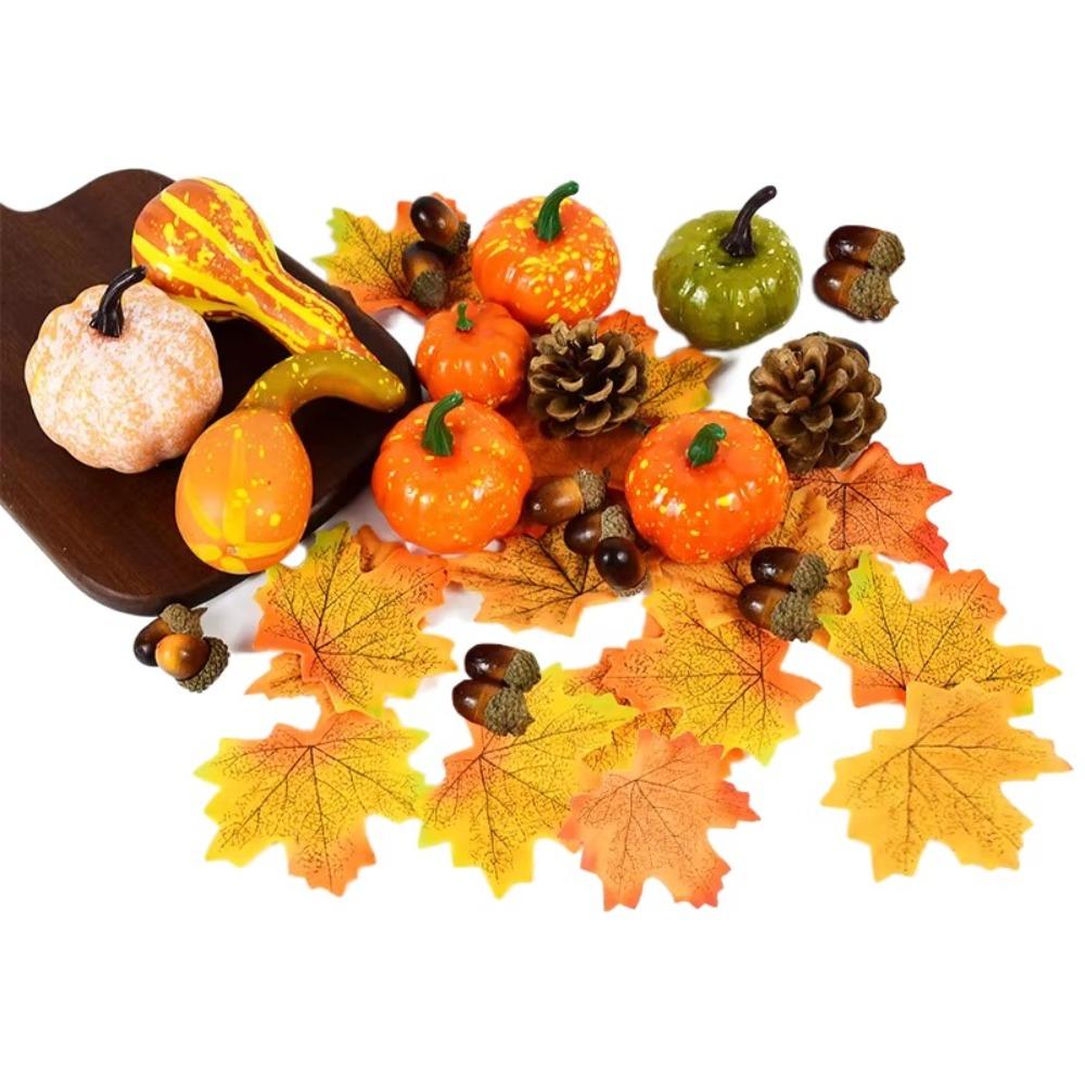 Lightweight Simulation Mini Foam Pumpkin Fake Pumpkin Artificial Pumpkin  Halloween Party