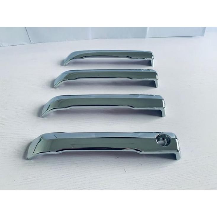 Half Pack Door Handle Lid Frame Cover Trim For - Toyota Tundra Chrome