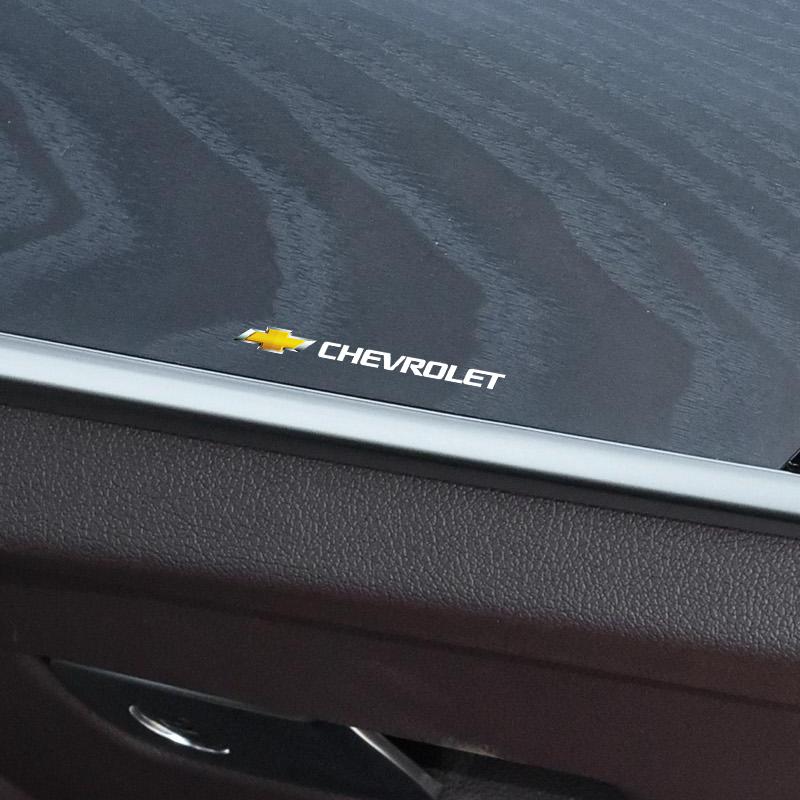 Car Interior Random Stickers Car Goods Car Steering Wheel Decal for Chevrolet Malibu XL Pedal Guards Equinox Auto Door Entry