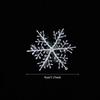 Snowflake Garland Christmas Tree Hanging Ornaments, Party Venue Decoration,Window Stickers,Xmas Holiday Snowflake Festival Decor